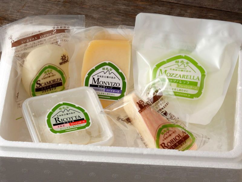 酪恵舎のこだわりチーズ5種セット