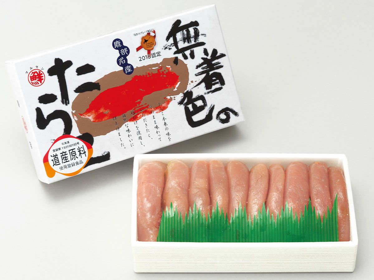 道場の無着色たらこ