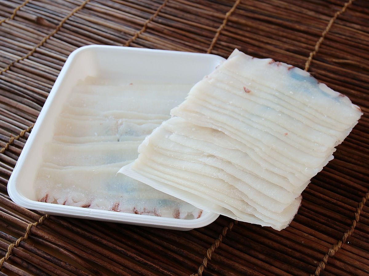 まかない用北海道産たこしゃぶ900g